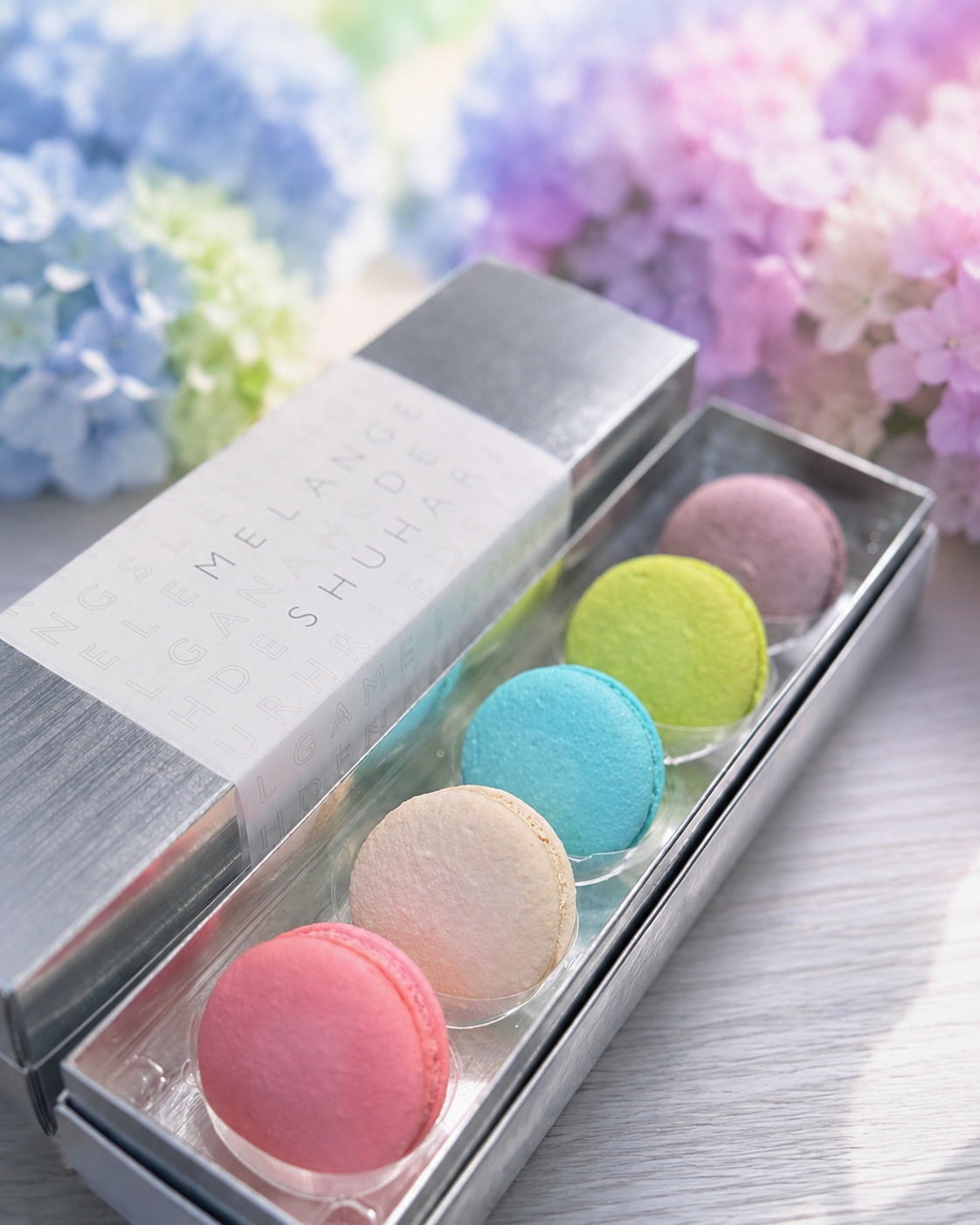 紫陽花マカロンBOX