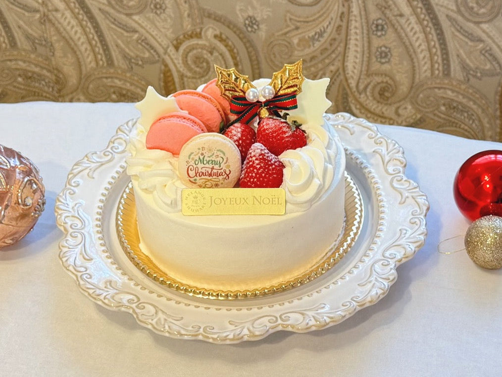 クリスマスケーキ【12/20～25店頭受取専用】ペールノエル12cm(3名～4名様向け)
