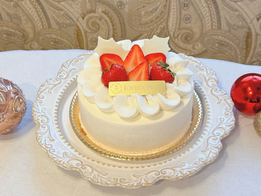 クリスマスケーキ【12/20～25店頭受取専用】ノエルリュミエール12cm(3名～4名様向け)